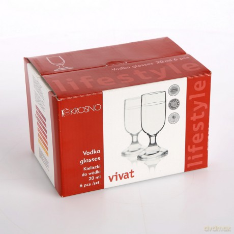 Vivat Kpl.6 Kieliszków Wódka 20ml 57-3903-0020-V00 (E0-2513)