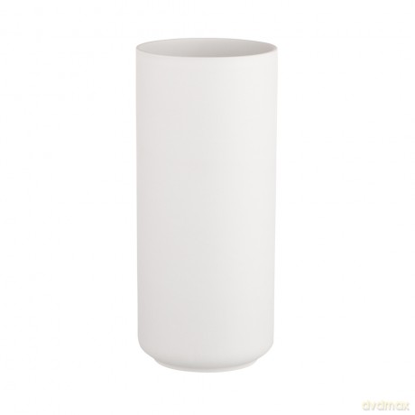 Wazon Ceramiczny 11x11x25 cm Popielaty