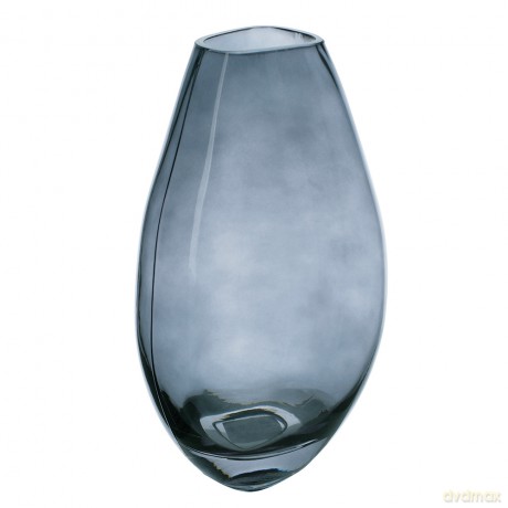 Wazon Szklany 13,5x12x25,5 cm Granatowy (Color Box)
