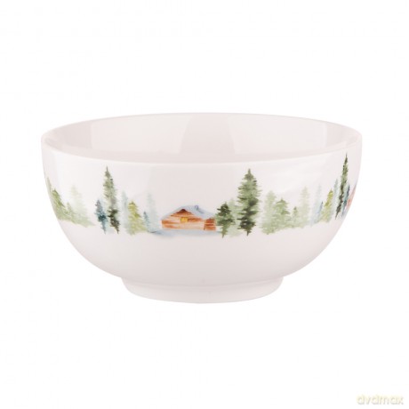 White Christmas Miska Nbc 14 cm 400 Ml