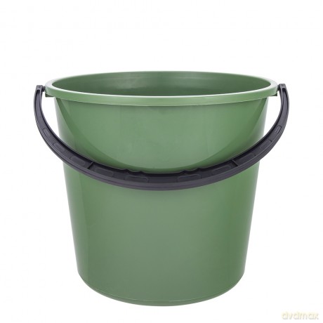 Wiadro z Uchwytem Plastikowym 10l Szałwia (Zielone)