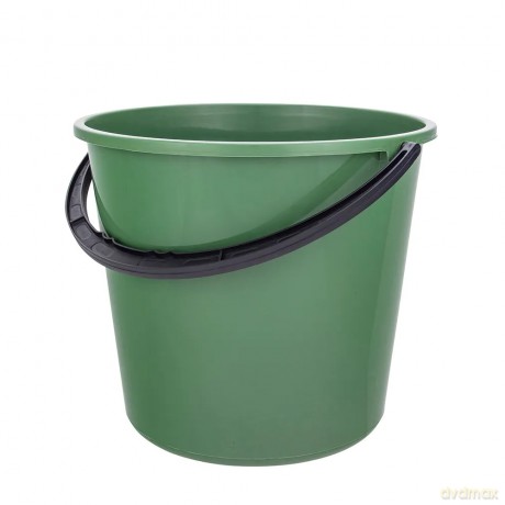 Wiadro z Uchwytem Plastikowym 10l Szałwia (Zielone)