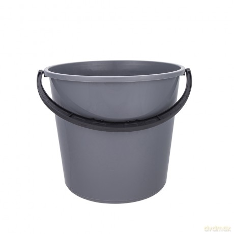 Wiadro z Uchwytem Plastikowym 5l Szary