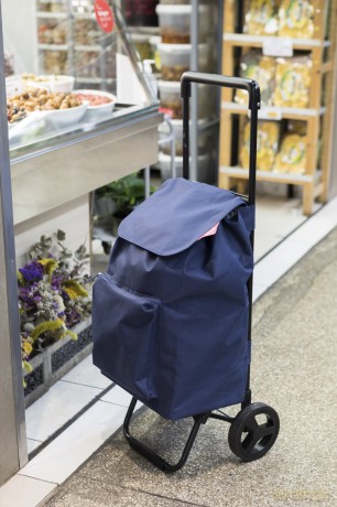 Wózek Na Zakupy 30kg/42l. Argo New Granatowy