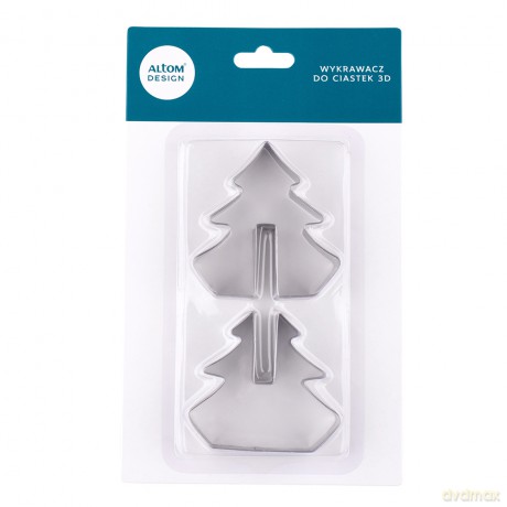 Wykrawacz 3d Choinka 8x7,5x2,5 cm (Altomdesign)
