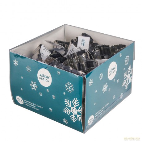 Wykrawacz Do Ciastek Mix 4 Wzorów (Display 24 Sztuki)