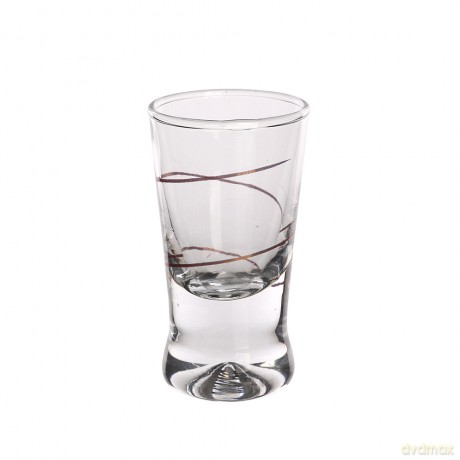 Złota Spirala Kpl.6 Kieliszków Wódka X Mały 25ml 57-0090-0025-3008-00