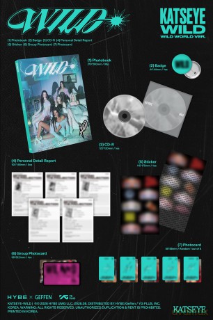 Katseye: Wild (Wild World Ver.) [CD]