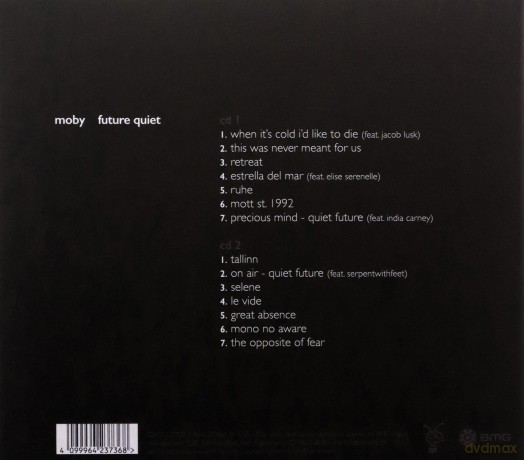 Moby: Future Quiet [2CD]