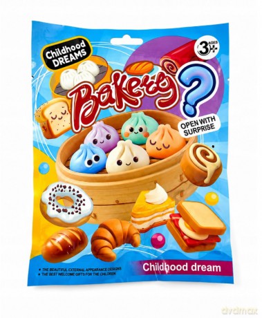Dumplings squishy 4szt mini/saszetka