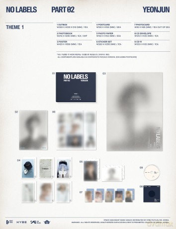 Yeonjun: No Labels: Part 02 (Theme 1) [CD]