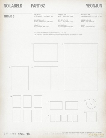Yeonjun: No Labels: Part 02 (Theme 3) [CD]
