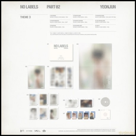 Yeonjun: No Labels: Part 02 (Theme 3) [CD]