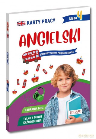Angielski. Karty pracy. Klasa 4 - Sabina Piłat [KSIĄŻKA]