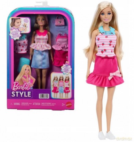 Barbie zestaw z ubraniami