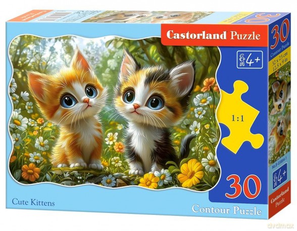 CASTORLAND 30 el. Cute Kittens [PUZZLE]