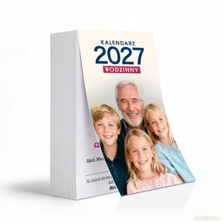 Kalendarz 2027 B7 zdzierak Rodzinny [KALENDARZ]