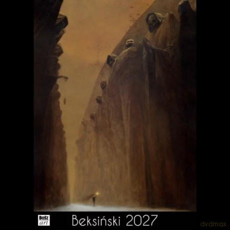 Kalendarz 2027 Beksiński A4 wzór 4 - Bartosz Szymanik [KALENDARZ]