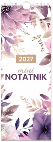 Kalendarz 2027 notatnikowy 33x12,5cm Harmonia [KALENDARZ]