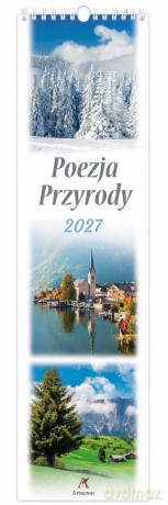 Kalendarz 2027 paskowy Poezja Przyrody [KALENDARZ]
