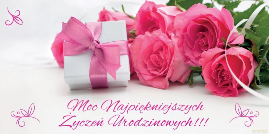 Karnet Flowers Urodziny wzór nr 7