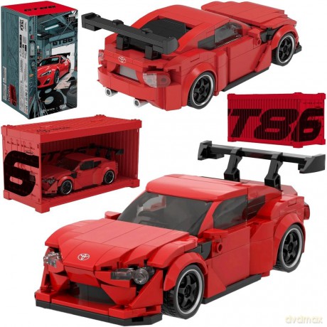 Klocki auto toyota gt86 1:32 417el [KLOCKI]