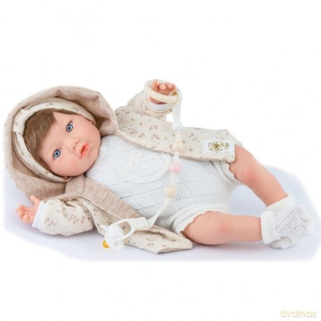 Kolekcjonerska lalka hiszpańska Reborn Alina 45cm