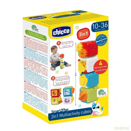 Kolorowe Kostki 2w1 [KLOCKI]