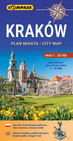 Kraków - Plan miasta 1:20 000 [KSIĄŻKA]