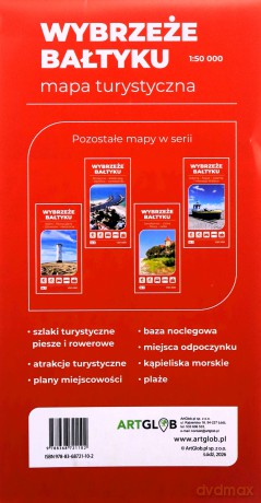 Mapa turystyczna - Wybrzeże Bałtyku cz.4 Karwia... [KSIĄŻKA]