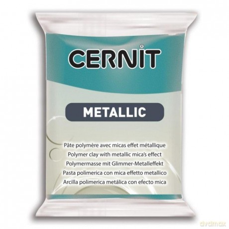 Modelina metaliczna turkusowa 56g
