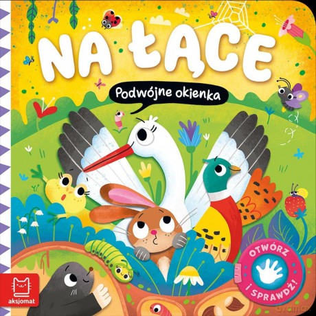 Na łące. Podwójne okienka. Otwórz i sprawdź! - Agnieszka Bator [KSIĄŻKA]