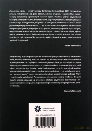 Prognoza pogody 101 wierszy wybranych - Bartłomiej Józef Kucharski [KSIĄŻKA]