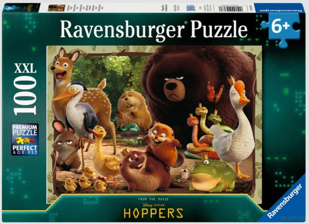 RAVENSBURGER 2D 100 el. Hoopers [PUZZLE]