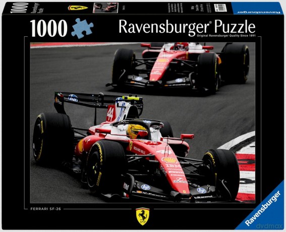 RAVENSBURGER 2D 1000 el. Ferrari [PUZZLE]