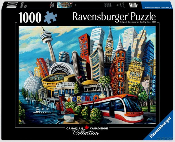 RAVENSBURGER 2D 1000 el. Toronto [PUZZLE]