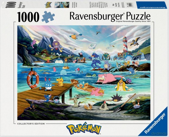 RAVENSBURGER 2D 3 1000 el. Pokemon [PUZZLE]