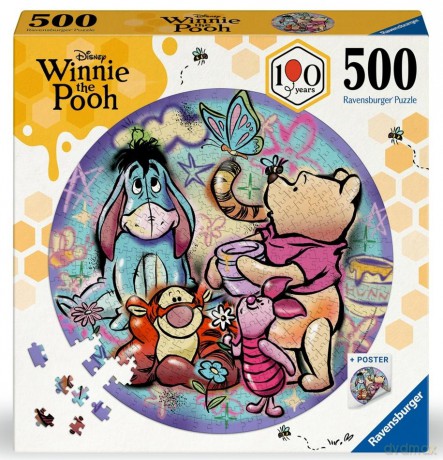 RAVENSBURGER 2D 500 el. Kubuś Puchatek [PUZZLE]