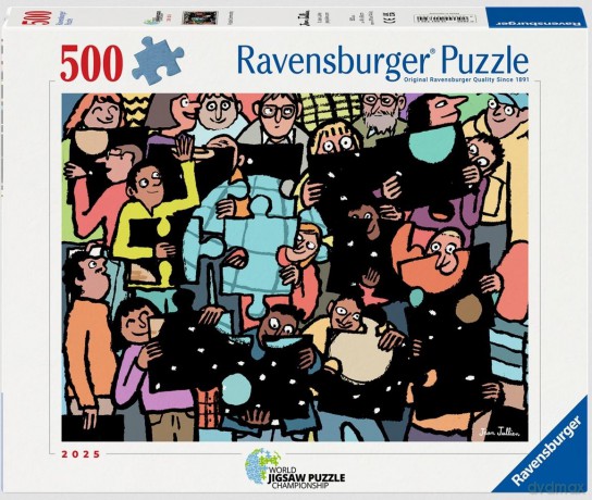 RAVENSBURGER 2D 500 el. Puzzlowa Społeczność [PUZZLE]