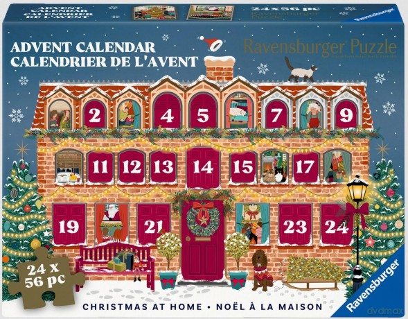 RAVENSBURGER 2D Kalendarz Adwentowy 2026 [PUZZLE]