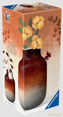 RAVENSBURGER 3D Vase Ceglany gradient [PUZZLE]