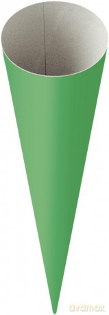 Rożek tyta pierwszoklasisty zielony 70cm