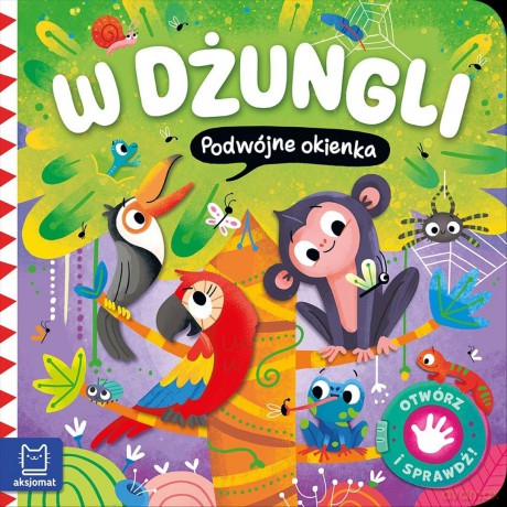 W dżungli. Podwójne okienka. Otwórz i sprawdź! - Agnieszka Bator [KSIĄŻKA]