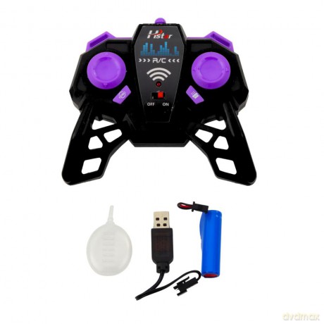 Auto Terenowe Policyjne Off-Road RC Zdalnie Sterowane Czarne 1:16