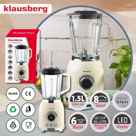 Blender kielichowy, wyświetlacz led,smoothie mikser kruszy lód,1,5l