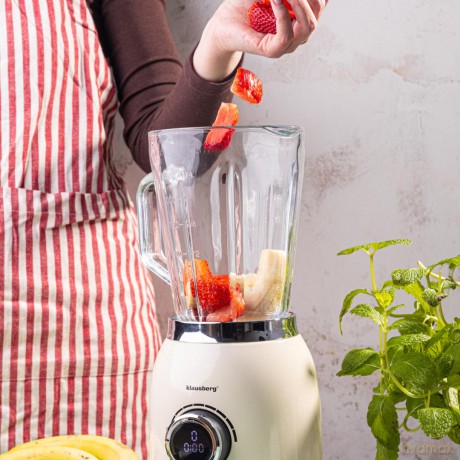 Blender kielichowy, wyświetlacz led,smoothie mikser kruszy lód,1,5l