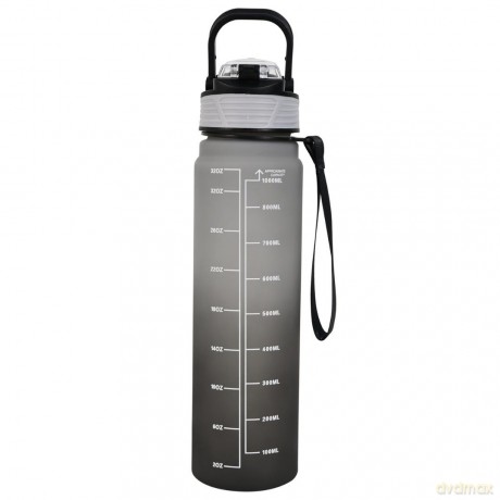 Butelka na wodę 1l, z blokadą, bpa-free, szczelna, kinghoff kh-2008