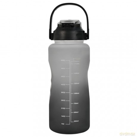 Butelka na wodę 2l, ze słomką, bpa-free, szczelna, kinghoff kh-2009