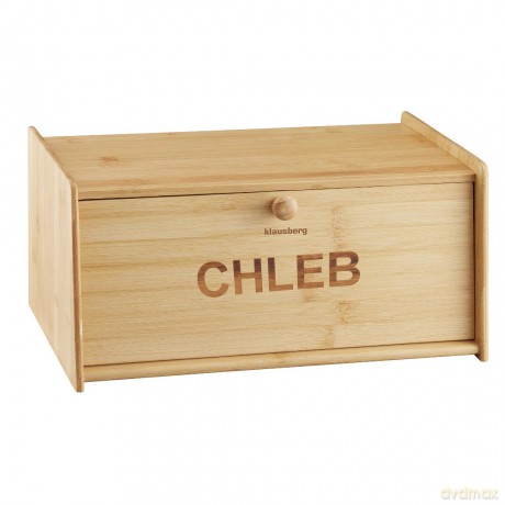 Chlebak bambusowy, 39,5×24,5×18cm, klausberg, kb-7934