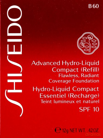 Shiseido Advanced Hydro-Liquid Compact B60 - Natural Deep Beige - Spf 10 [KOSMETYKI]